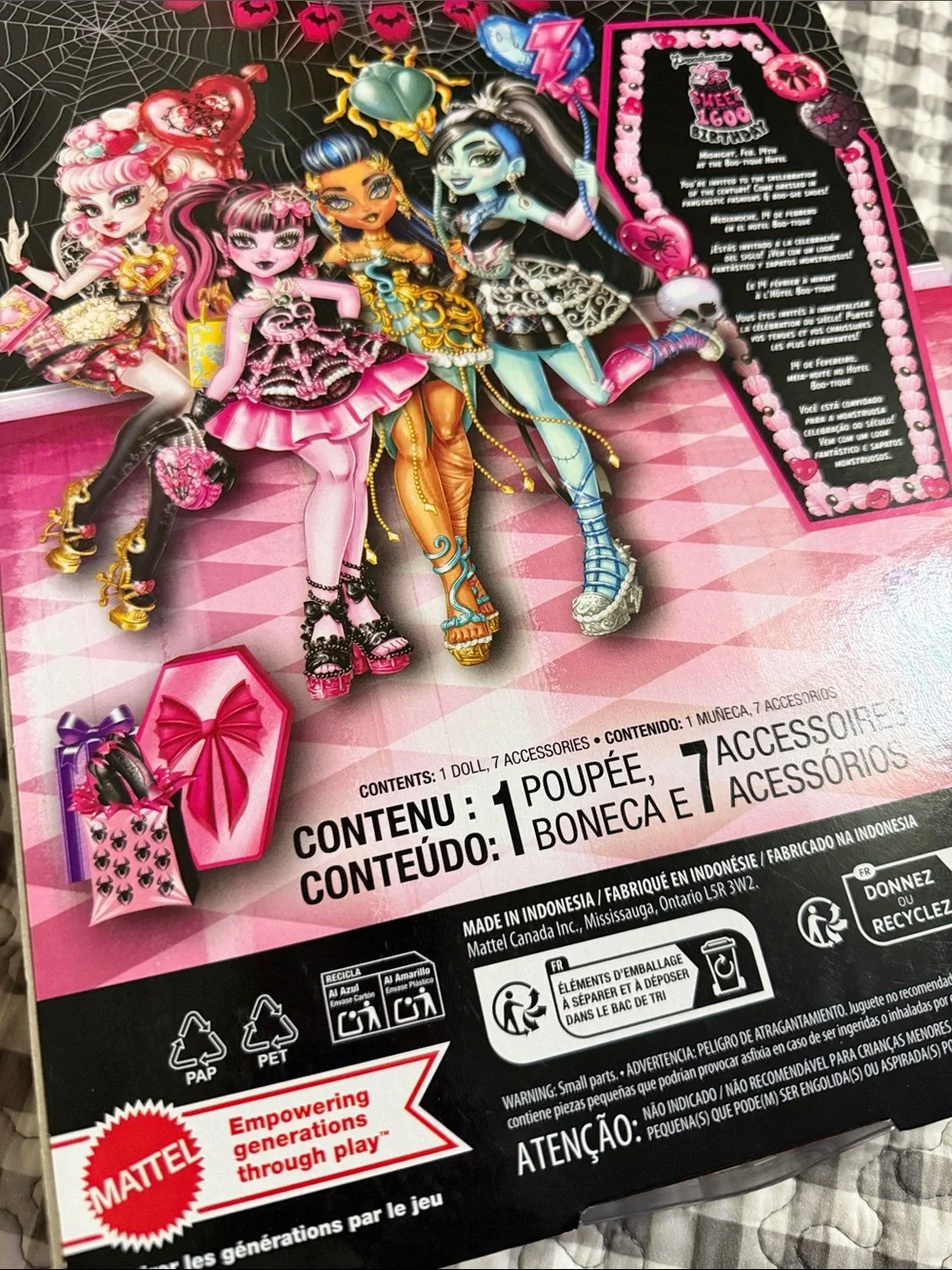 Monster High Scary Sweet Birthday Doll New in package
